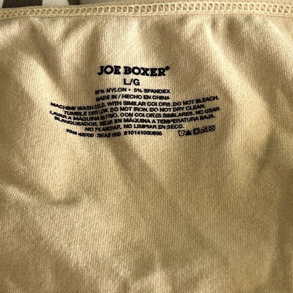 Joe Boxer Juniors Sz Large Tan Spaghetti Strap Tank Top Underwear Y2K - Picture 3 of 5